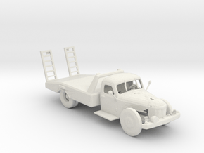 Wastelands Salvage truck 1:160 scale in White Natural Versatile Plastic