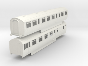 b-43-lner-coronation-twin-rest-3rd-brake in White Natural Versatile Plastic