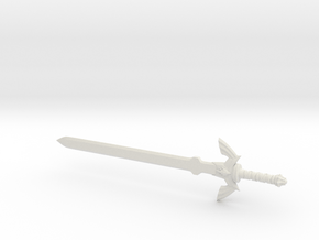 Master Sword - Warhammer 40k size in White Premium Versatile Plastic