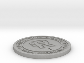 RSR Coin Season One in Aluminum