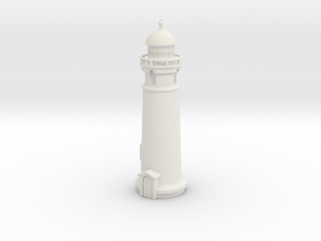Lighthouse (round) 1/144 in White Natural Versatile Plastic