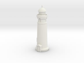 Lighthouse (round) 1/350 in White Natural Versatile Plastic