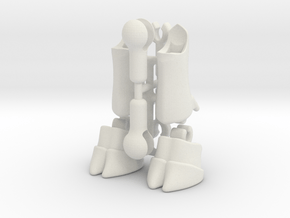 Minotaur/Satyr Feet in White Premium Versatile Plastic