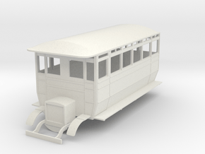 o-43-kesr-shefflex-railcar in White Natural Versatile Plastic