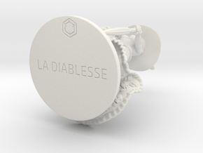 LA_DIABLESSE_75.33mm in White Natural Versatile Plastic