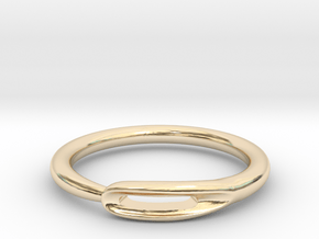 Closed Needle Ring in 14K Yellow Gold: 5 / 49