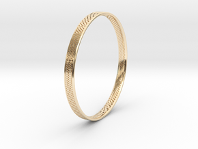 Circle ring 57mm in 14k Gold Plated Brass: 8.25 / 57.125
