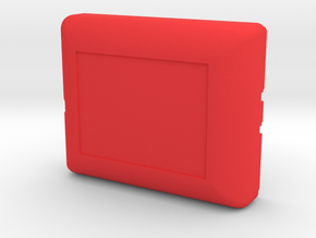 qFlexMini_Top in Red Processed Versatile Plastic