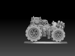 Panzer Buggy (FREE DOWNLOAD) in White Natural Versatile Plastic