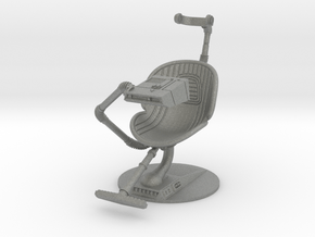 SW Ackbar chair (1st trilogy) 1/6, 1/12, 1/18  in Gray PA12: 1:12