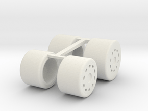 1991 Indy Tires Updated 9/2/20 1/64 scale in White Natural Versatile Plastic