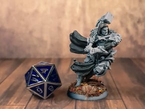 Dantioch - High Paladin - D&D in Smooth Fine Detail Plastic