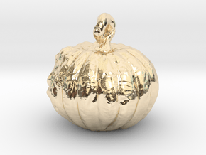 Spooky Pumpkin Earring in 14k Gold Plated Brass
