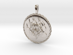 BEAR Pawn Jewelry Pendant in Platinum