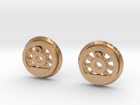 9spoke_wheel_φ5.4_balance_weight_2 in Natural Bronze