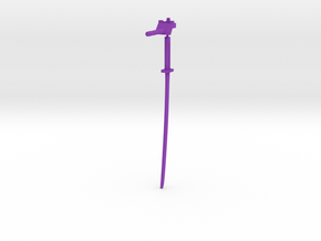 Bludgeon Weapons in Purple Processed Versatile Plastic: Large