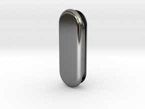 Strapin for Mi band 4 (3) in Fine Detail Polished Silver