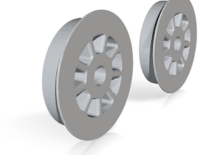 9spoke_wheel_φ5.4 in Tan Fine Detail Plastic