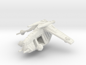 LAAT Republic Gunship (Closed) (1/270) in White Premium Versatile Plastic