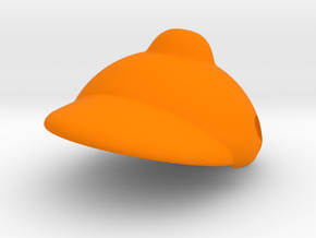 Hat for Yuckers (For use on Loyal Subjects Orko) in Orange Processed Versatile Plastic