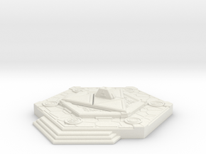 Triforce Base - Warhammer 40k in White Natural Versatile Plastic