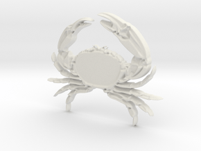 Creator Pendant crab in White Natural Versatile Plastic