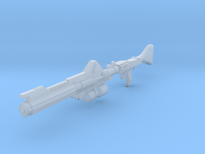 DC-15A blaster rifle (without attachments) in Smooth Fine Detail Plastic