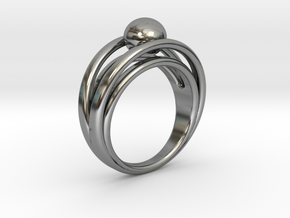 Ring Inevitability in Antique Silver: 6 / 51.5