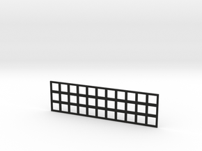 Population Tray in Black Natural Versatile Plastic