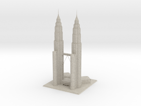 Petronas Twin Tower in Natural Sandstone