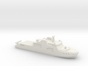 HMCS Harry DeWolf, 1/1800 in White Natural Versatile Plastic