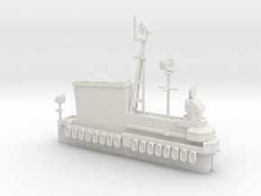 1/600 Scale USS Midway Island 1948 in White Natural Versatile Plastic