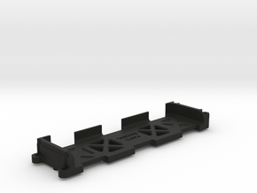 Low CG Long Battery tray for Lasernut in Black Natural Versatile Plastic