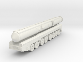 RT-2PM2 Topol-M ICBM 1/200 in White Natural Versatile Plastic