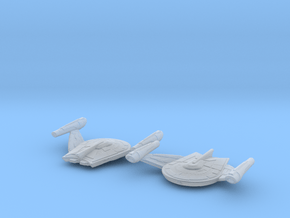 Romulan BOP Refit (PIC) 1/4800 Attack Wing x2 in Smooth Fine Detail Plastic
