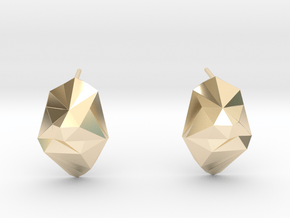 iceberg earrings in 14K Yellow Gold