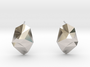 iceberg earrings in Platinum