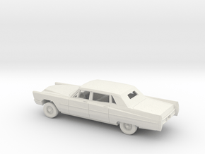 1/72 1967 Cadillac Brougham Limo in White Natural Versatile Plastic