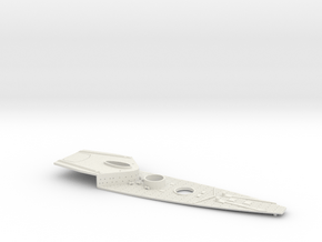 1/700 FlugDeckKreuzer AIIa Bow Deck in White Natural Versatile Plastic