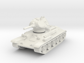 T-34-76 1940 fact. 183 late 1/56 in White Natural Versatile Plastic