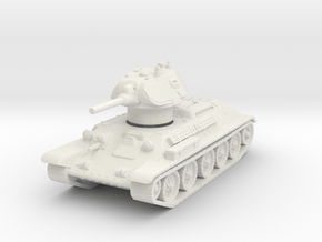T-34-76 1940 fact. 183 late 1/120 in White Natural Versatile Plastic