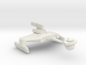 3788 Scale Klingon D5WD Drone Bombardment Cruiser in White Natural Versatile Plastic