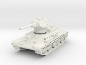 T-34-76 1941 fact. 183 end 1/87 in White Natural Versatile Plastic