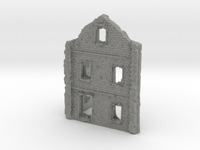 1/144 Tall Building Ruin in Gray PA12