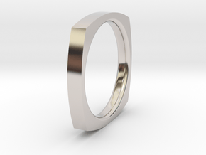 Zen Ring Size 10.5 in Platinum