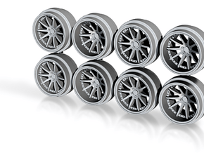 SSR CV01 85-5 Hot Wheels Rims in Tan Fine Detail Plastic