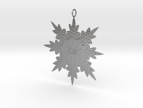 Snowflake in Natural Silver: Small