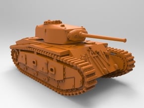 1/76 ARL-44 ACL-1 in White Natural Versatile Plastic