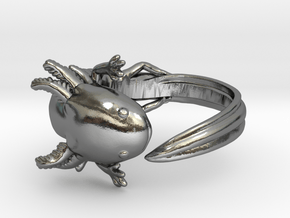 AXOLOTL ring in Polished Silver: 5.5 / 50.25