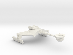 3125 Scale Klingon D6DK Refitted Drone Cruiser WEM in White Natural Versatile Plastic